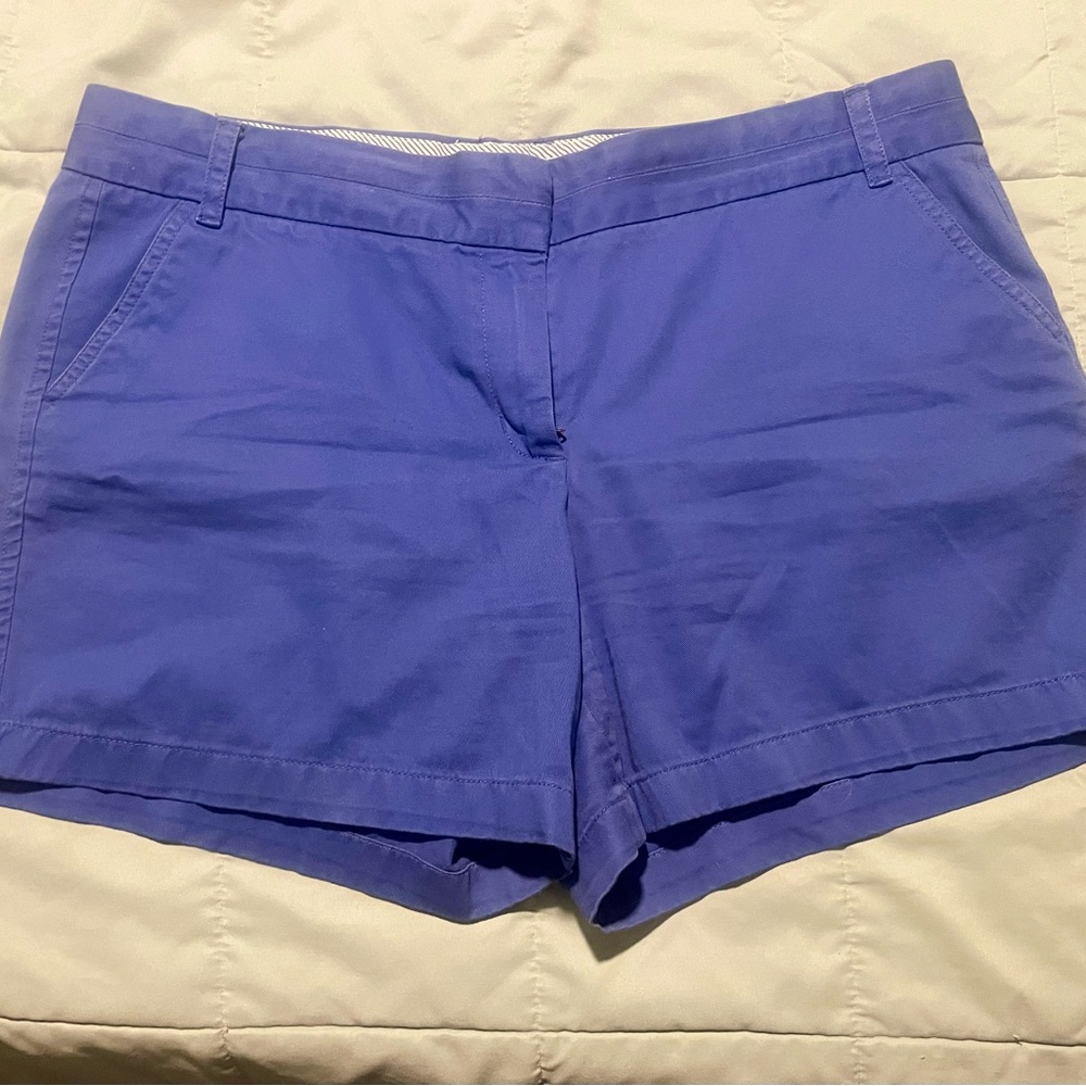 J. Crew Women's Vibrant Blue Bermudas